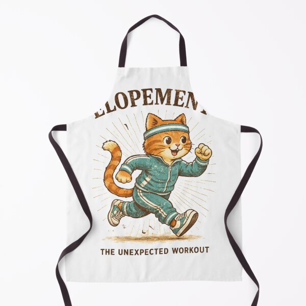 Item preview, Elopement The Unexpected Workout Funny Autism Elopement Cat , Autism Awareness Gift, Graphic Tee designed and sold by Inkvado.