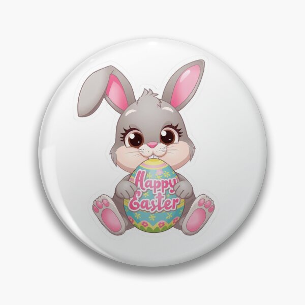 Item preview, Happy Easter Cute Bunny designed and sold by Erik Visnievskij.