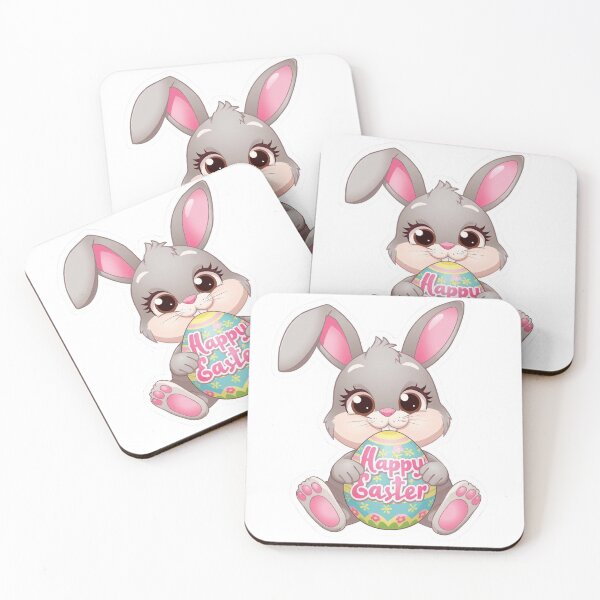 Item preview, Happy Easter Cute Bunny designed and sold by Erik Visnievskij.
