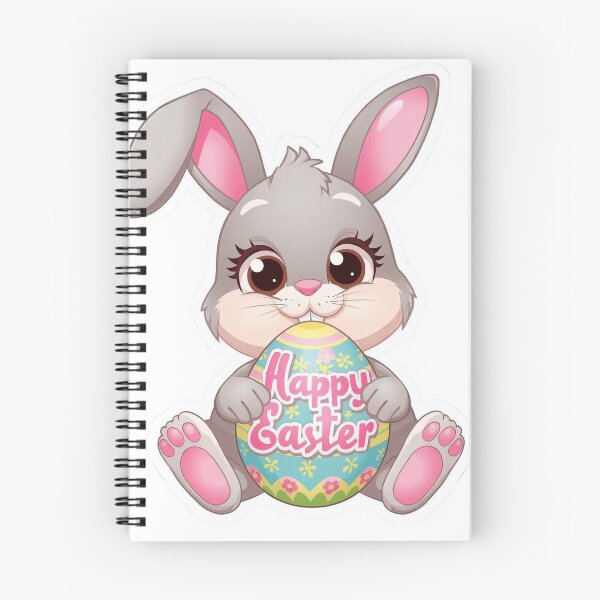 Item preview, Happy Easter Cute Bunny designed and sold by Erik Visnievskij.