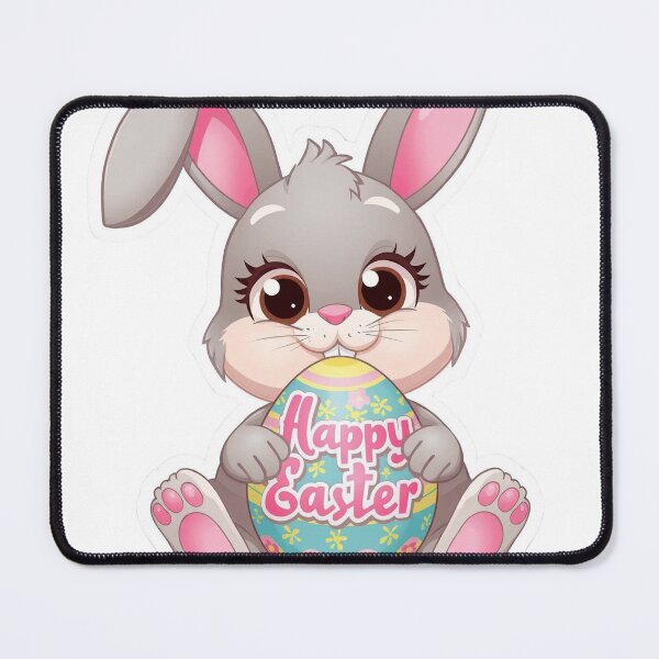 Item preview, Happy Easter Cute Bunny designed and sold by Erik Visnievskij.