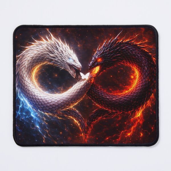 Item preview, Eternal Dragon Heart- Balance of Fire and Ice designed and sold by Apocryphalwar.