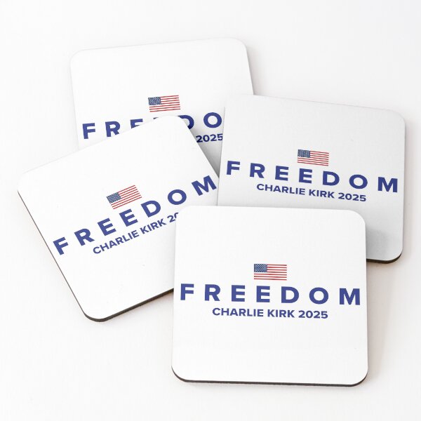 Item preview, FREEDOM - Charlie Kirk designed and sold by Danver Thread and Sticker Company.