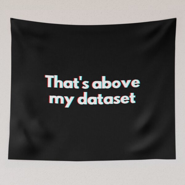 Item preview, Data Analysts And Data Scientists Funny Data Saying designed and sold by CuteLovelyDesigns.