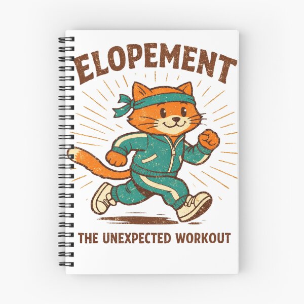 Item preview, Elopement The Unexpected Workout Funny Autism Elopement Cat , Autism Awareness Gift, Graphic Tee designed and sold by Inkvado.