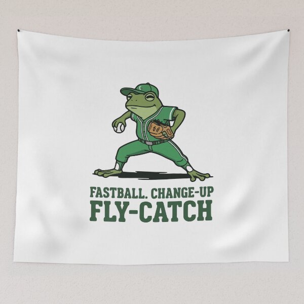 Item preview, Baseball Frog Pitcher Graphic designed and sold by Floomart.