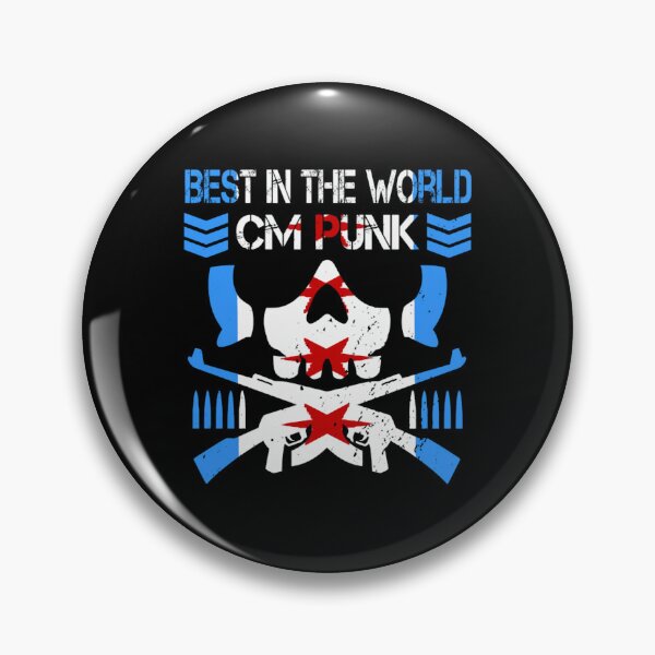 Item preview, Cartoon CM Punk – Lightning Skull  designed and sold by MrGabba.