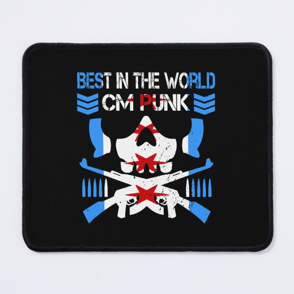 Item preview, Cartoon CM Punk – Lightning Skull designed and sold by MrGabba.