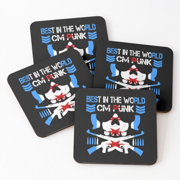 Item preview, Cartoon CM Punk – Lightning Skull  designed and sold by MrGabba.