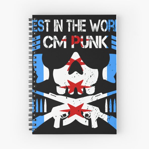 Item preview, Cartoon CM Punk – Lightning Skull  designed and sold by MrGabba.