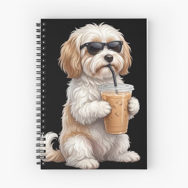Item preview, Funny Havanese Drinking Iced Coffee Meme Dog Lover designed and sold by TerryConnells.