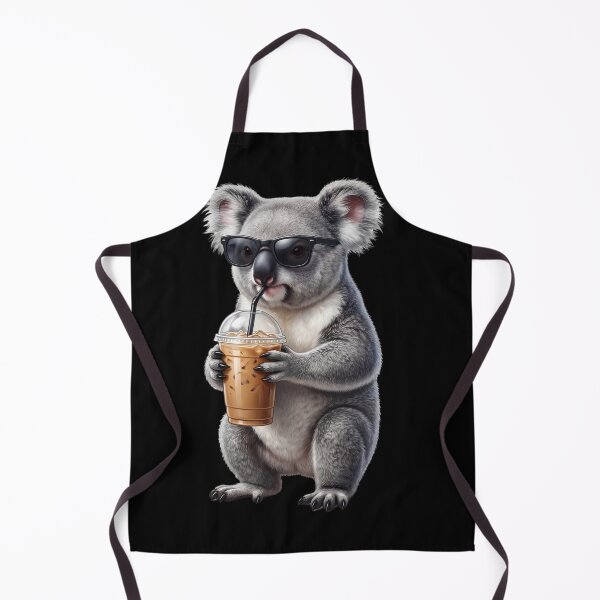 Item preview, Funny Koala Drinking Iced Coffee Meme Koala Lover designed and sold by TerryConnells.
