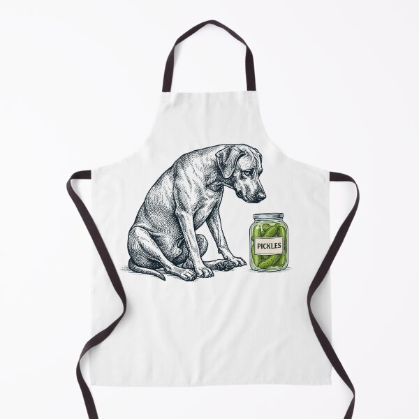 Item preview, Vinatge Rhodesian Ridgeback Pickles Meme Dog Lover designed and sold by DoodleTortle.