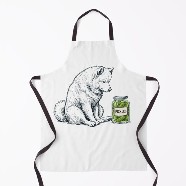 Item preview, Vinatge Samoyed Pickles Meme Dog Lover designed and sold by DoodleTortle.