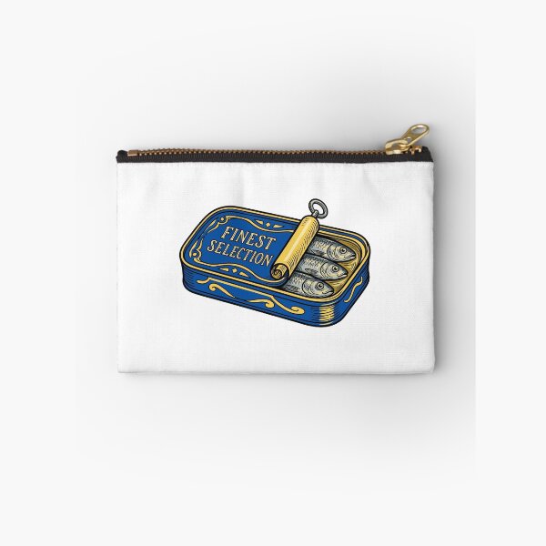 Item preview, Retro Sardine Tin Mediterranean Food Art Graphic designed and sold by TheOrganizedHaven1.