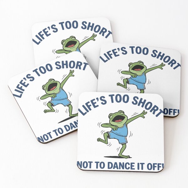 Item preview, Dancing Frog Positive Quote designed and sold by Floomart.