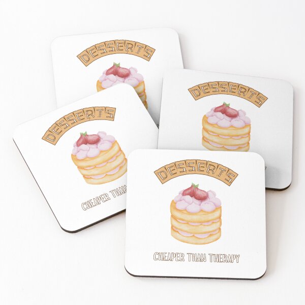 Item preview, Desserts- cheaper than therapy designed and sold by ChocoBerryyyy.