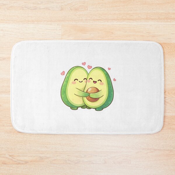 Item preview, Cute Avocado Couple Sticker – Kawaii Avocado Love Cartoon, Adorable Food Art designed and sold by Dasts Cart.