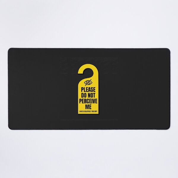 Item preview, Please Do Not Perceive Me Introvert Door Hanger designed and sold by KeremYurtseven.