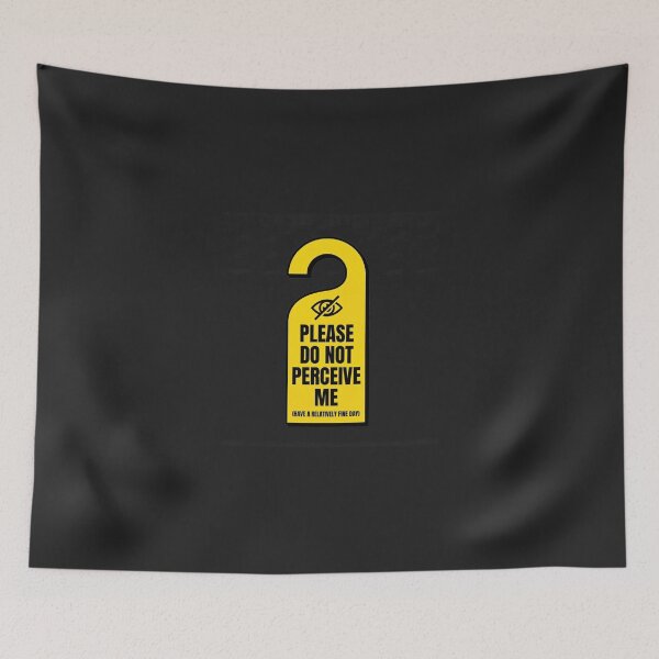 Item preview, Please Do Not Perceive Me Introvert Door Hanger designed and sold by KeremYurtseven.