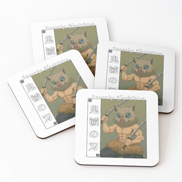 Item preview, Boar‑Mask Anime Warrior Profile – Fierce Fighter in Blue designed and sold by lamiarte.