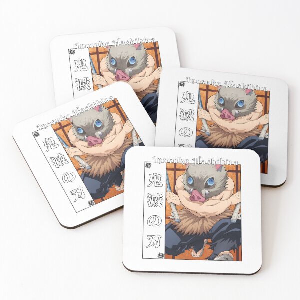 Item preview, Boar‑Mask Anime Warrior Profile – Fierce Fighter in Blue designed and sold by lamiarte.
