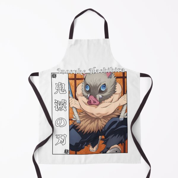 Item preview, Boar‑Mask Anime Warrior Profile – Fierce Fighter in Blue designed and sold by lamiarte.