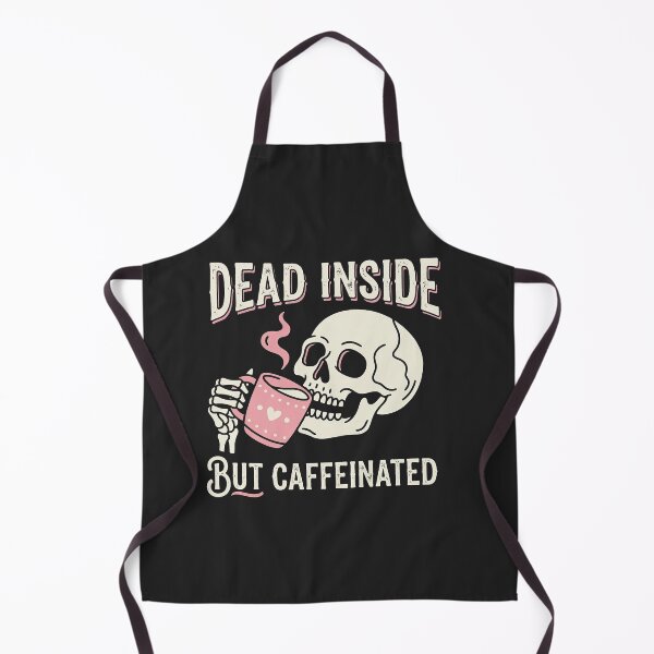 Item preview, Dead Inside But Caffeinated Skeleton designed and sold by KeremYurtseven.