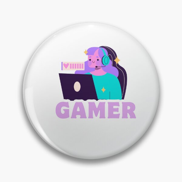Item preview, Cute Gamer Girl – Streaming Setup, Cartoon Gaming & Social Media Fun designed and sold by Rasheedaholik.