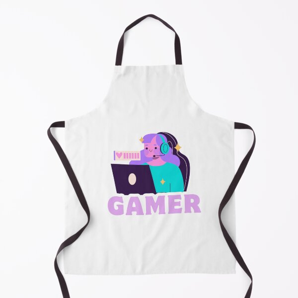 Item preview, Cute Gamer Girl – Streaming Setup, Cartoon Gaming & Social Media Fun designed and sold by Rasheedaholik.