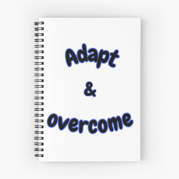 Item preview, Adapt And Overcome Motivational Quote designed and sold by Snedsdigital.