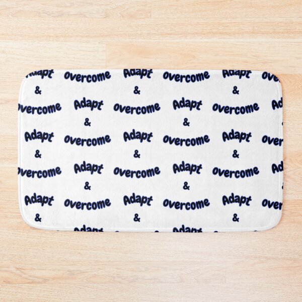 Item preview, Adapt And Overcome Motivational Quote designed and sold by Snedsdigital.