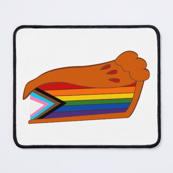 Item preview, Progressive Rainbow Slice of Pie Pride Flag designed and sold by HarveyHandcraftsandDesigns.