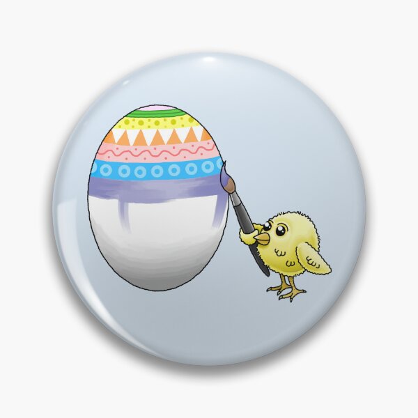 Item preview, Yellow chicken paints the Easter egg designed and sold by Restarter.