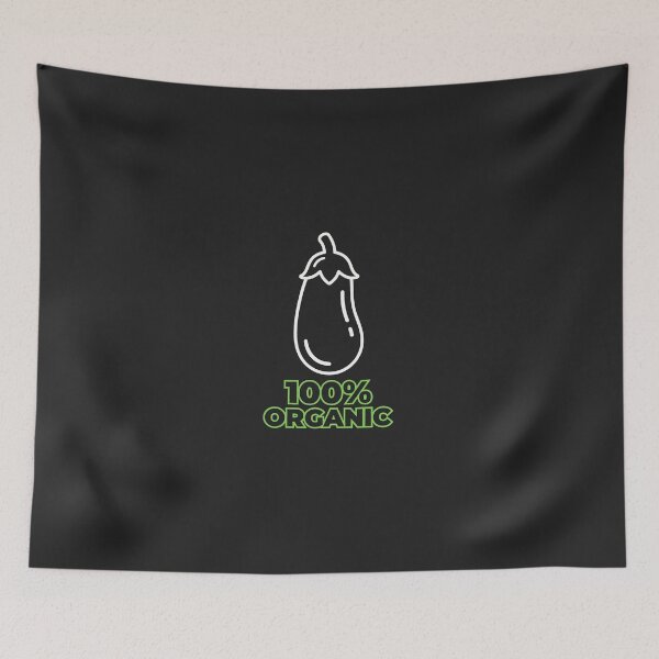 Item preview, 100% Organic Eggplant Meme designed and sold by KeremYurtseven.