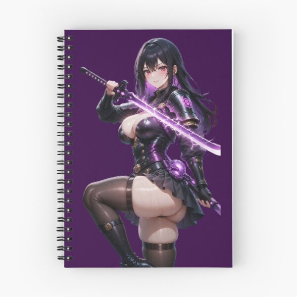 Item preview, Purple Plasma Katana Dark Waifu designed and sold by RadaQueen.