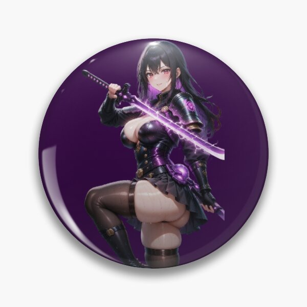 Item preview, Purple Plasma Katana Dark Waifu designed and sold by RadaQueen.