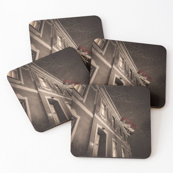 Item preview, Sombor, Serbia – Moody European Architecture Night Photography designed and sold by InnerwayStudio.