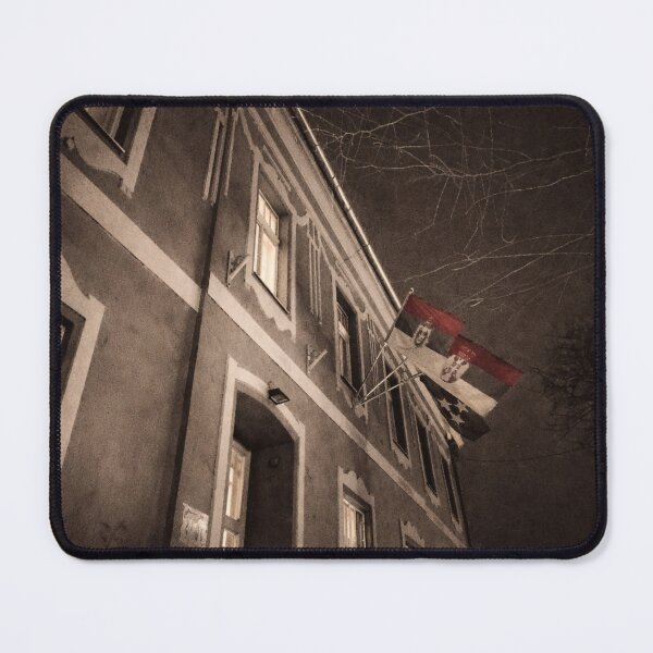Item preview, Sombor, Serbia – Moody European Architecture Night Photography designed and sold by InnerwayStudio.