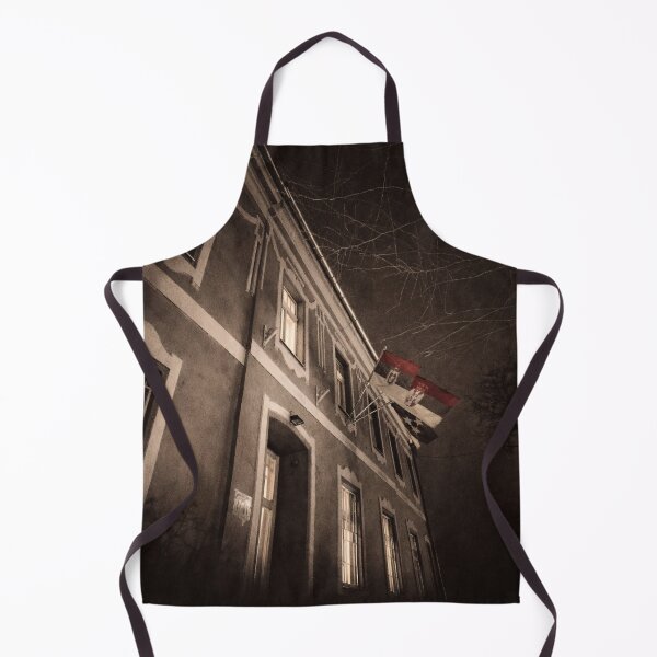 Item preview, Sombor, Serbia – Moody European Architecture Night Photography designed and sold by InnerwayStudio.