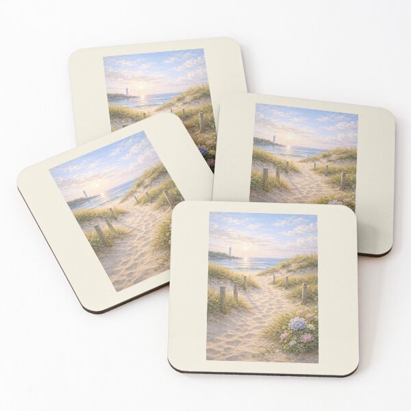 Item preview, Quiet Dunes — Elegant Coastal Path to the Sea designed and sold by Novel Works Studio.