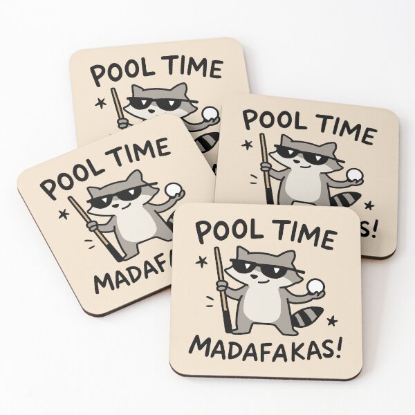 Item preview, Pool Time Madafakas designed and sold by NQArtist.