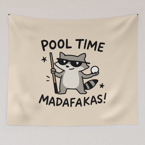 Item preview, Pool Time Madafakas designed and sold by NQArtist.