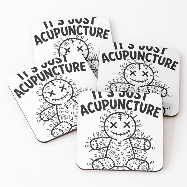 Item preview, It's Just Acupuncture Voodoo Doll designed and sold by KeremYurtseven.