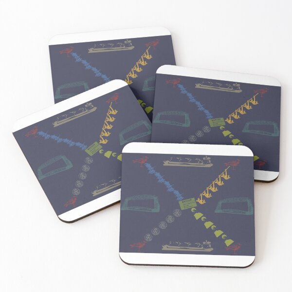 Item preview, Duluth Weave on Navy Blue designed and sold by Digitalmyth's Designs.