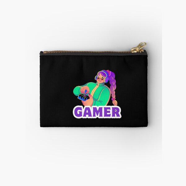 Item preview, Controller in Hand – Cute Girl Gamer Cartoon designed and sold by Rasheedaholik.