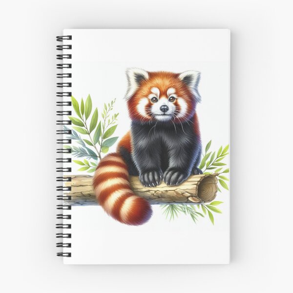Item preview, Red Panda Forest Magic Art with Soft Autumn Vibes and Gentle Nature Energy designed and sold by FotoworldEdel.