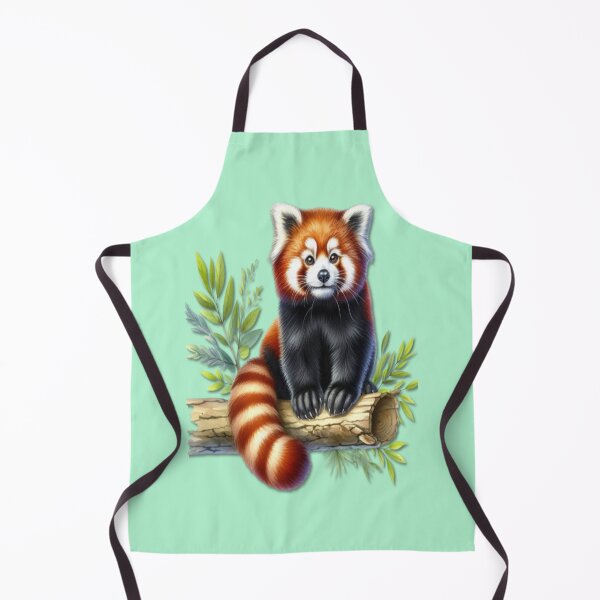 Item preview, Red Panda Forest Magic Art with Soft Autumn Vibes and Gentle Nature Energy designed and sold by FotoworldEdel.