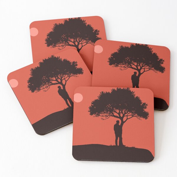 Item preview, Sunset Nature Silhouette Art designed and sold by WebRocker98.