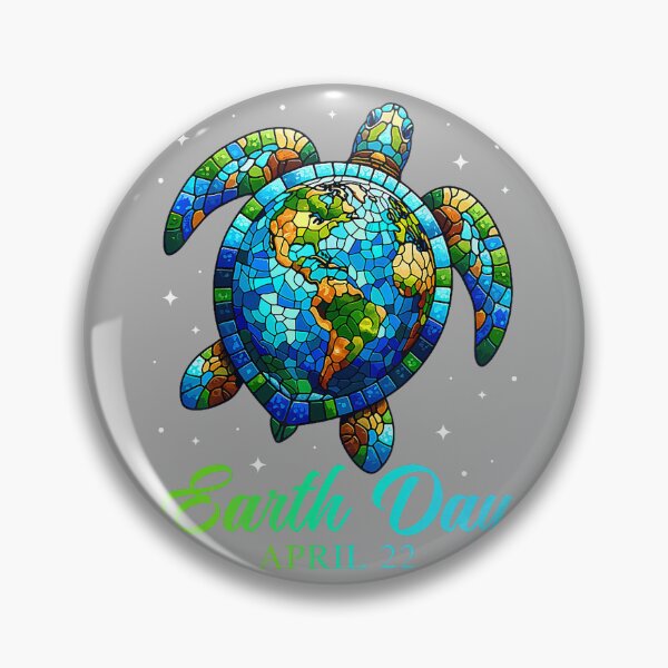Item preview, Earth Day 2026 Restore Earth Sea Turtle Art Save The Planet designed and sold by KathieFaugh.